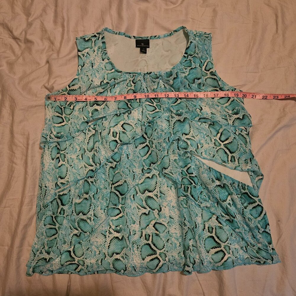 Worthington Patterned Blouse
